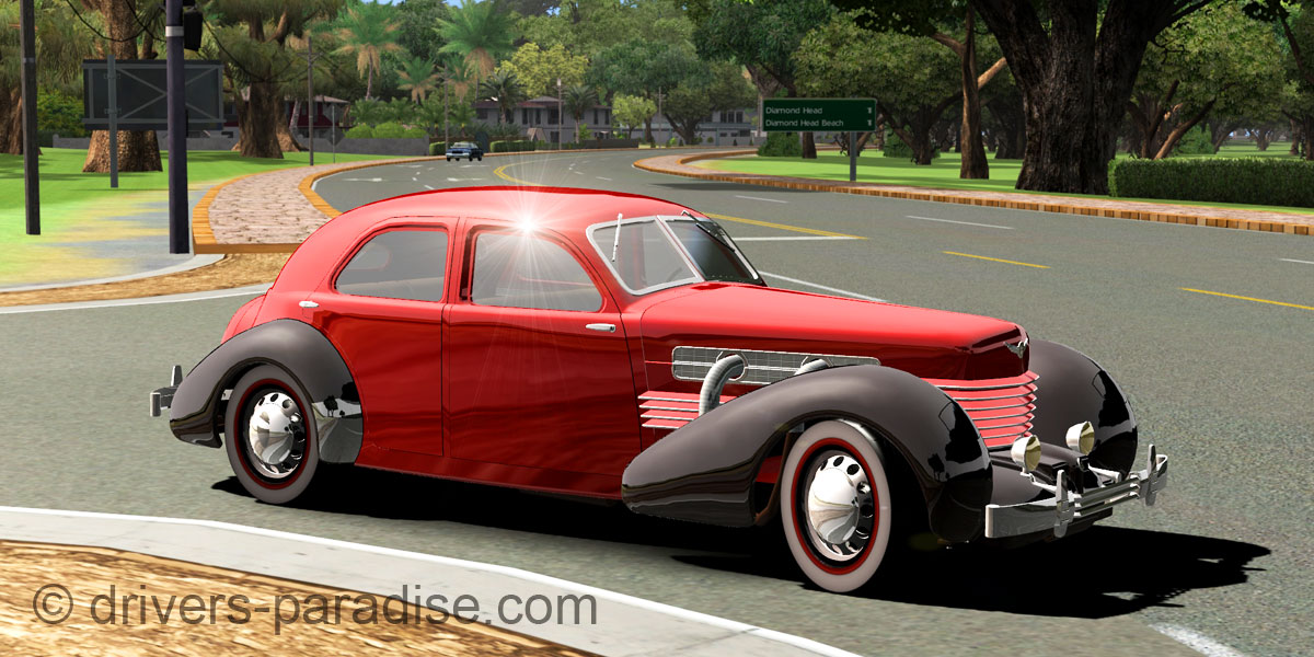 Cord 812 Charged Beverly Sedan