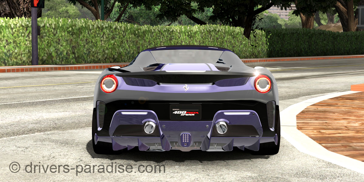 Ferrari 488 Pista Spider