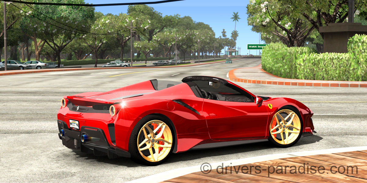 Ferrari 488 Pista Spider