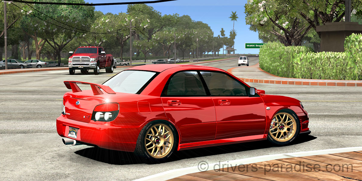 Subaru Impreza S204 STi