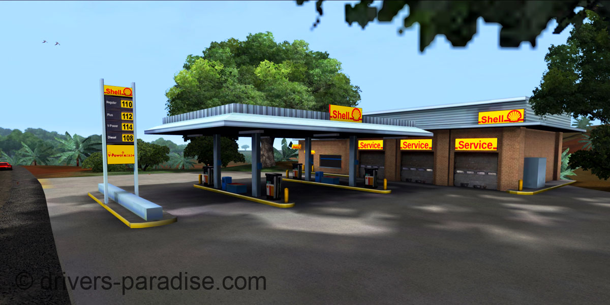 Shell Gas Station
