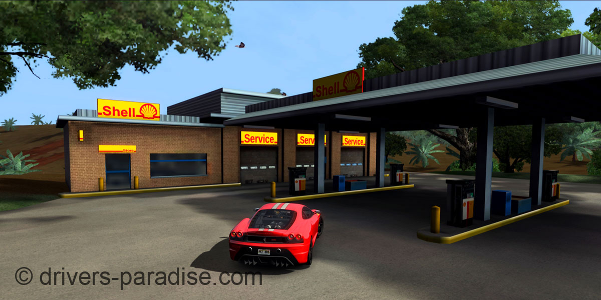Shell Gas Station