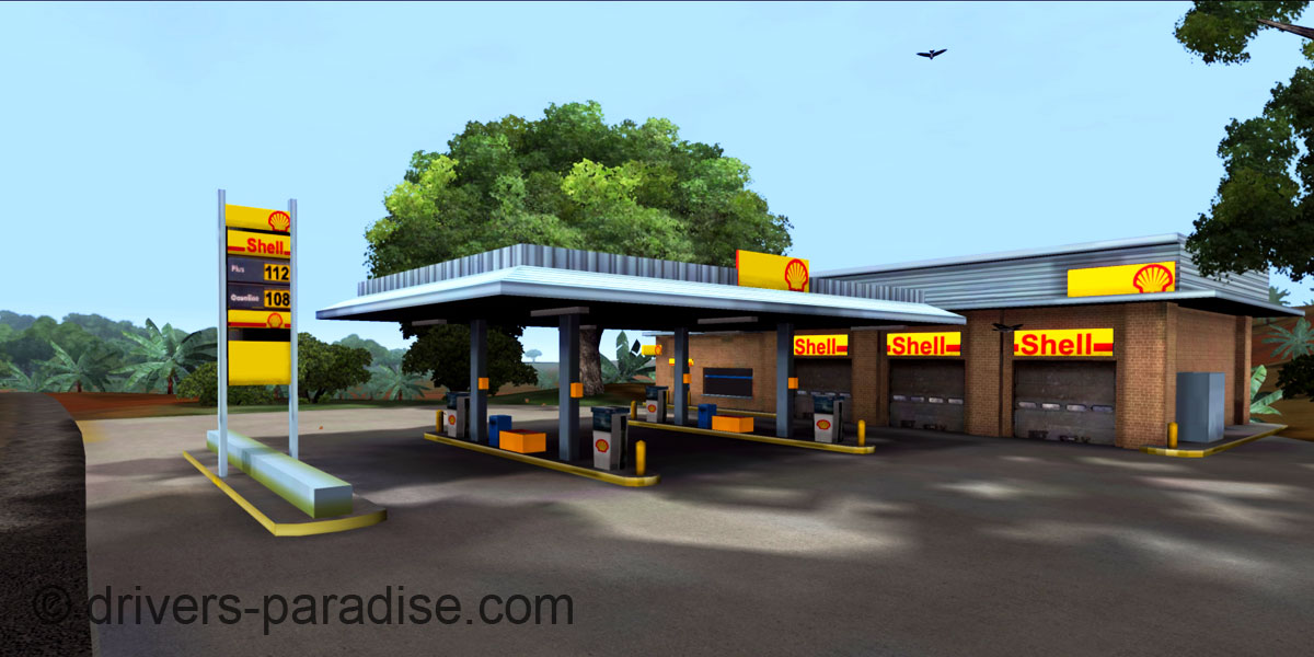 Shell Gas Station