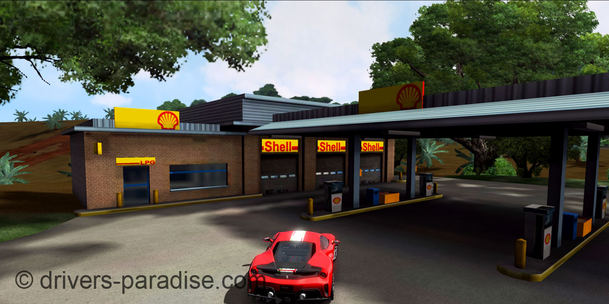 Shell Gas Station