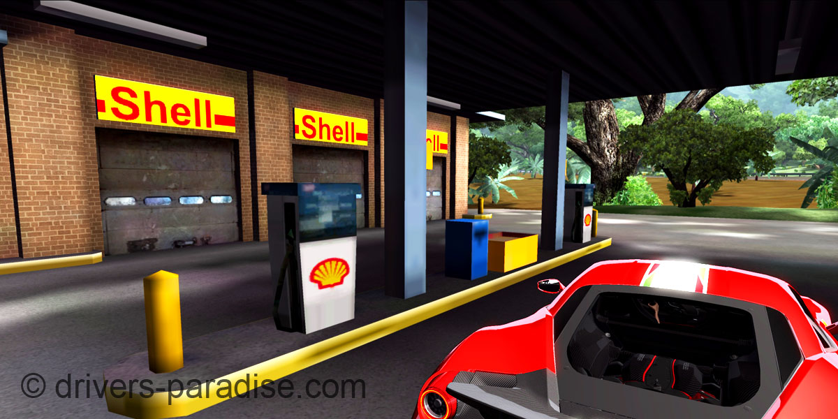 Shell Gas Station