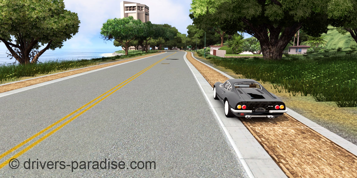 CW TDU GIA Small Town Normal Roads