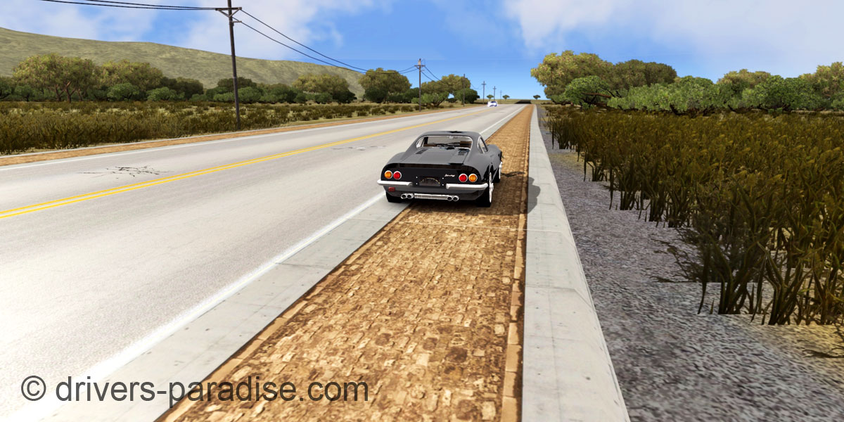 CW TDU GIA II Suburbia Classic Summer Roads