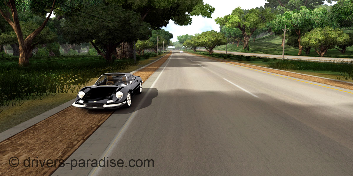 CW TDU GIA II Suburbia Classic Summer Roads