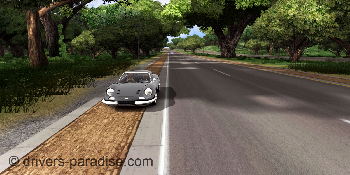 CW TDU GIA II Suburbia Town Classic Neutral Roads