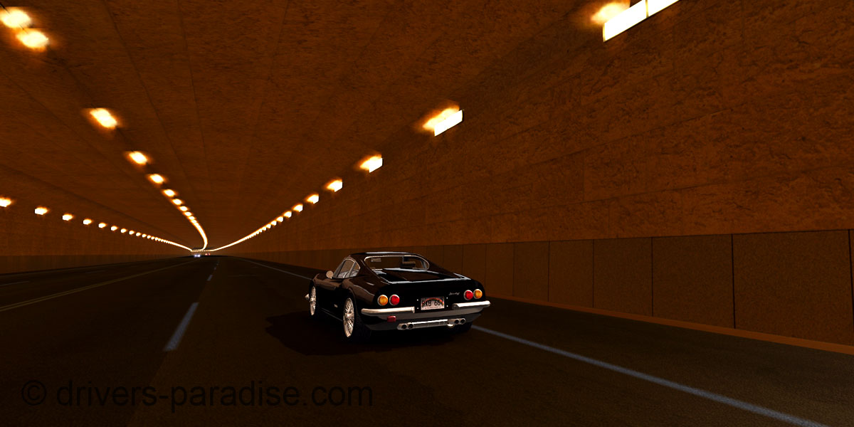 CW TDU GIA II Suburbia Town Classic Neutral Roads