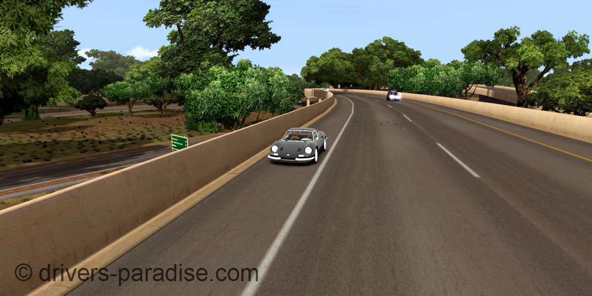 CW TDU GIA II Suburbia Town Classic Neutral Roads