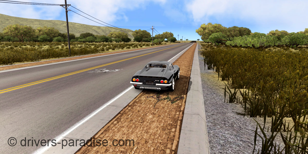 CW TDU GIA II Suburbia Town Classic Neutral Roads