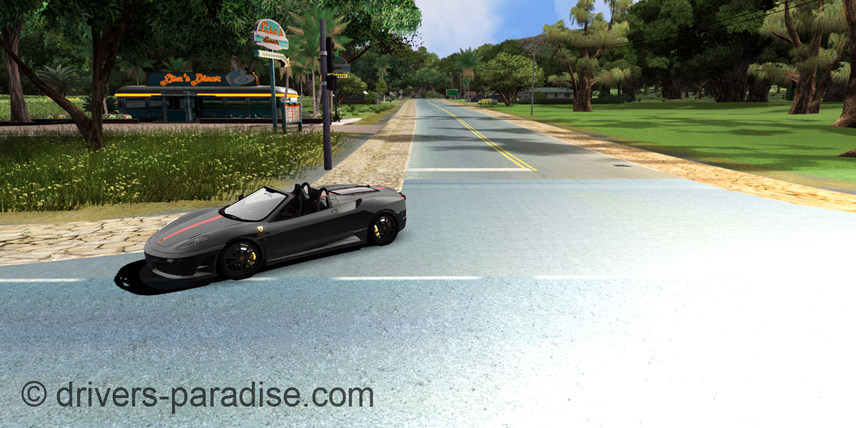 Of Classic Blue Roads