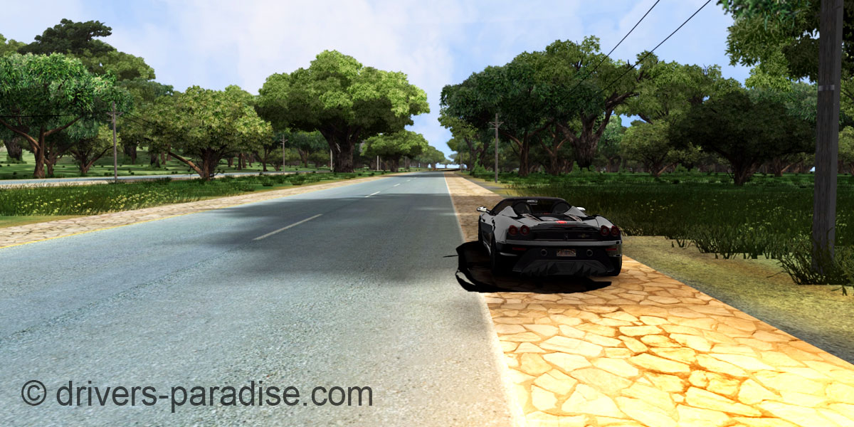 Of Classic Blue Roads