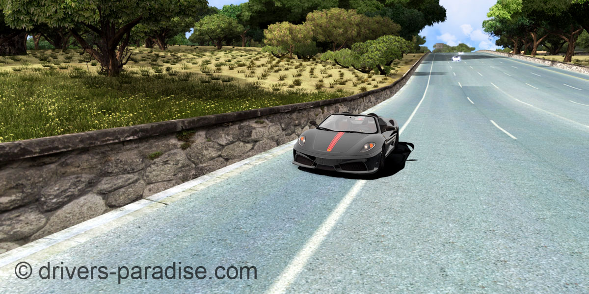 Of Classic Blue Roads