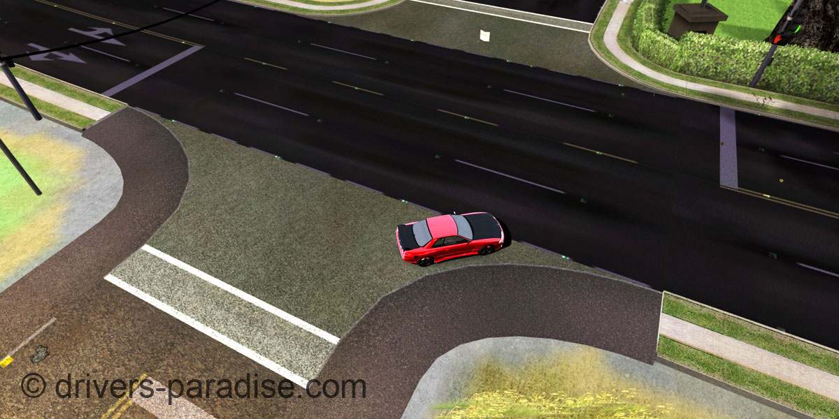Ray sensitive Road