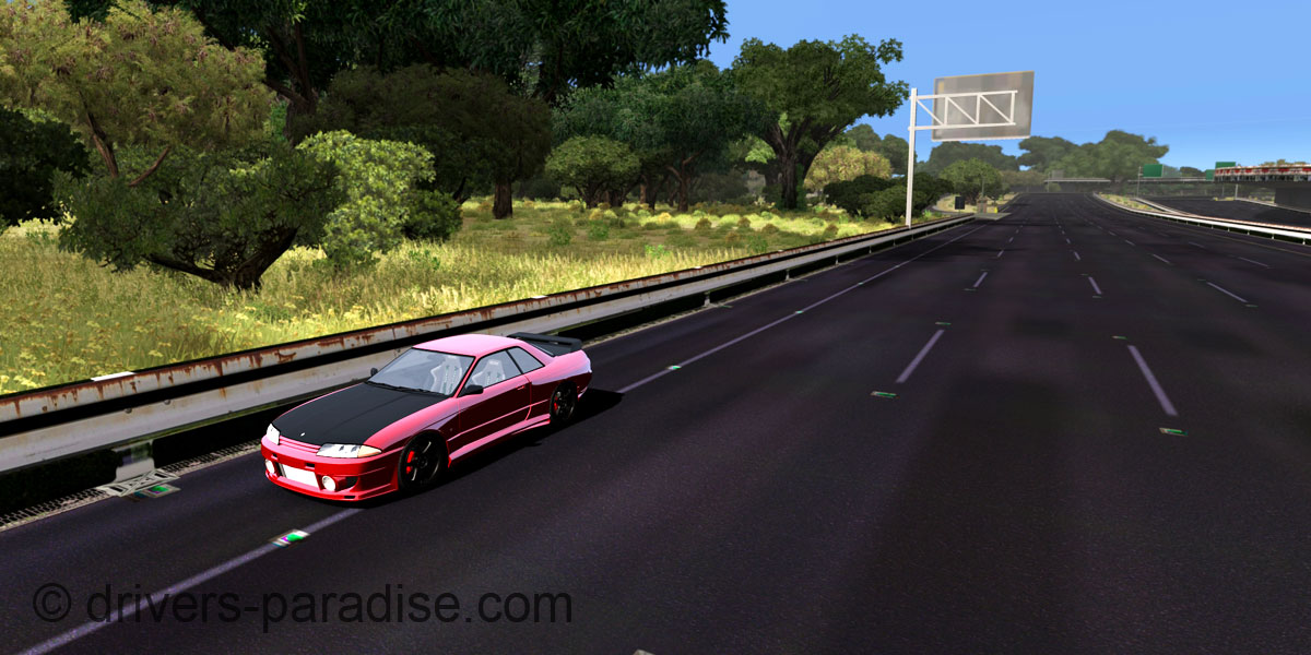 Ray sensitive Road