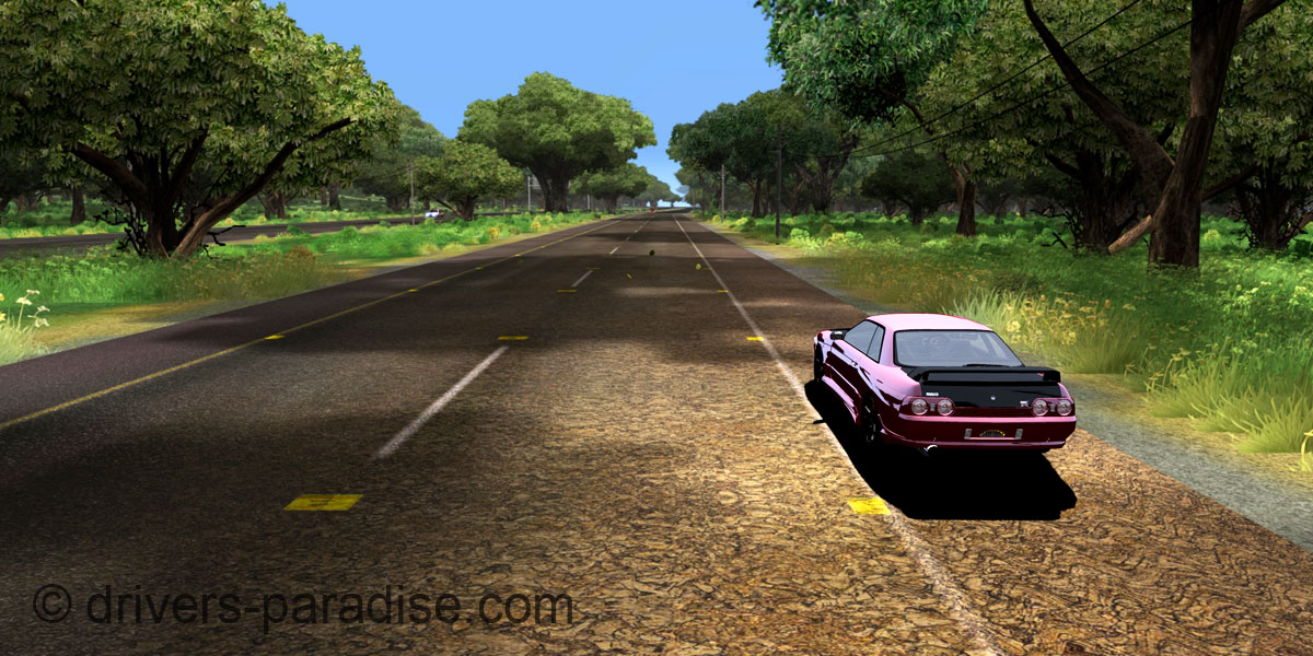 Ray sensitive Road