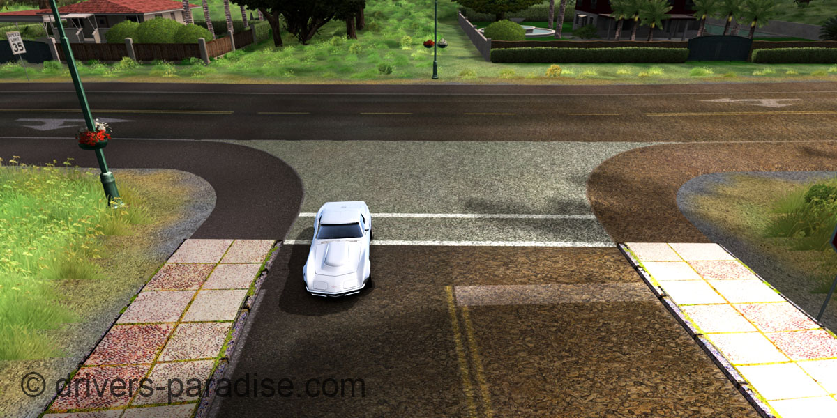 Ray sensitive Road