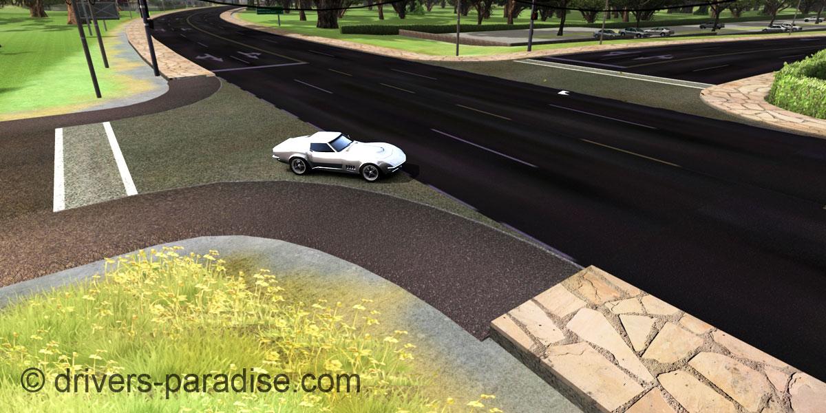 Ray sensitive Road