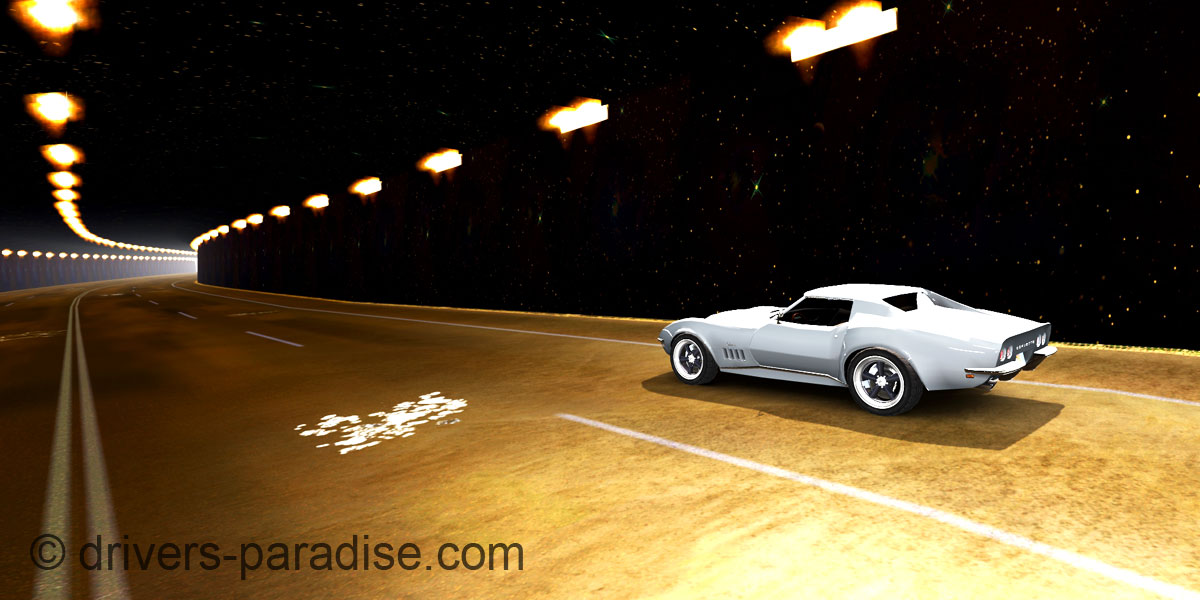 Ray sensitive Road