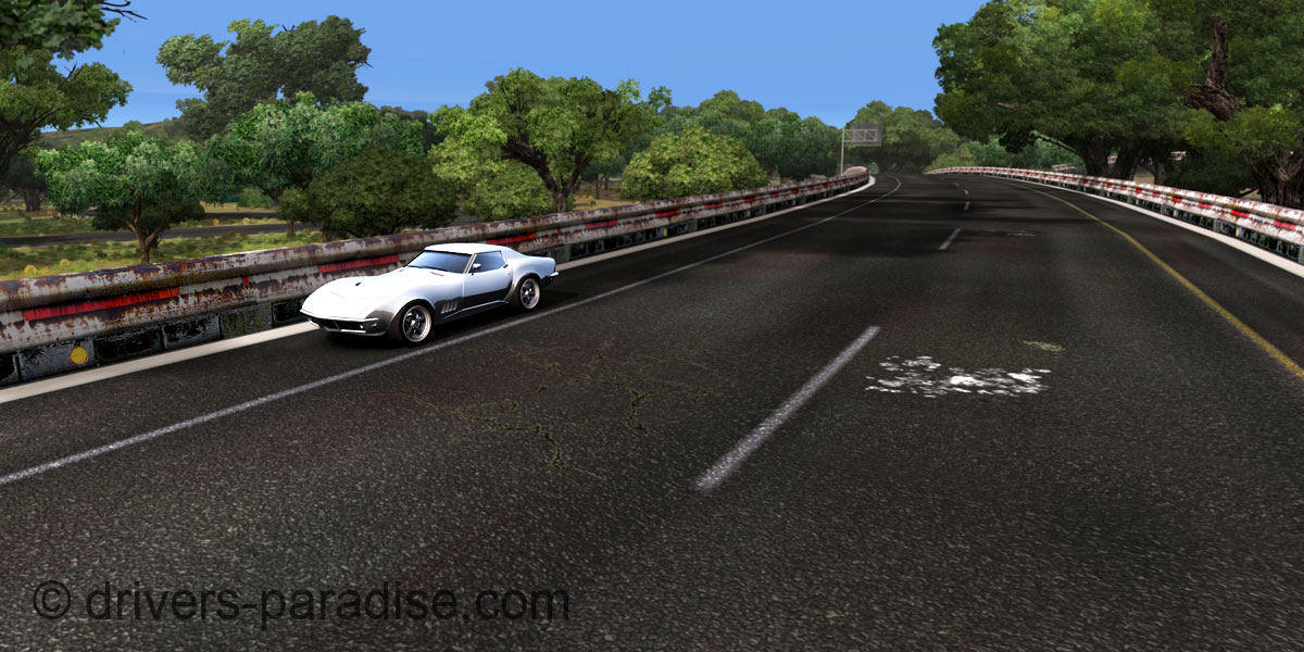 Ray sensitive Road