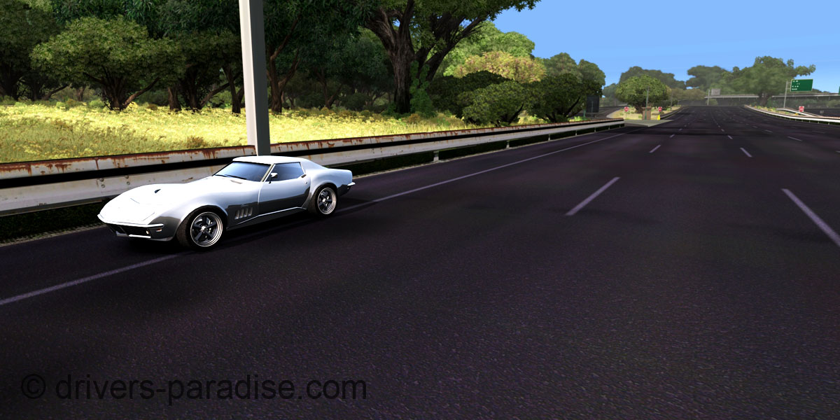 Ray sensitive Road