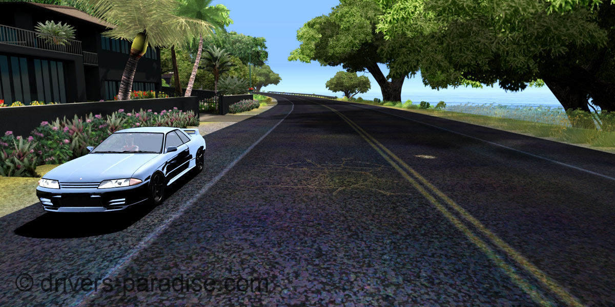 Ray sensitive Road