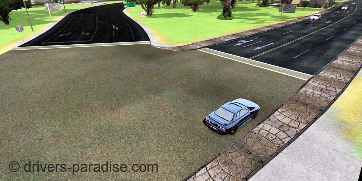 Ray sensitive Road