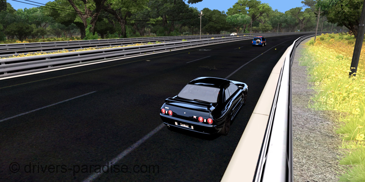 Ray sensitive Road