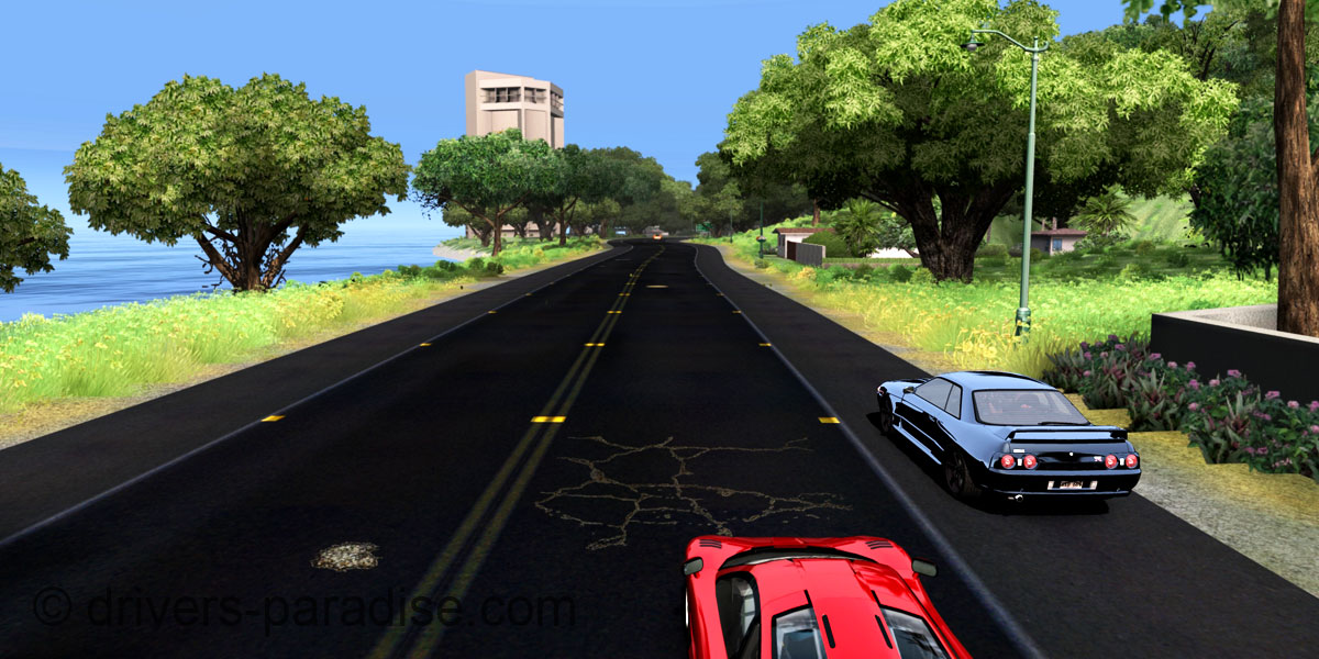 Ray sensitive Road