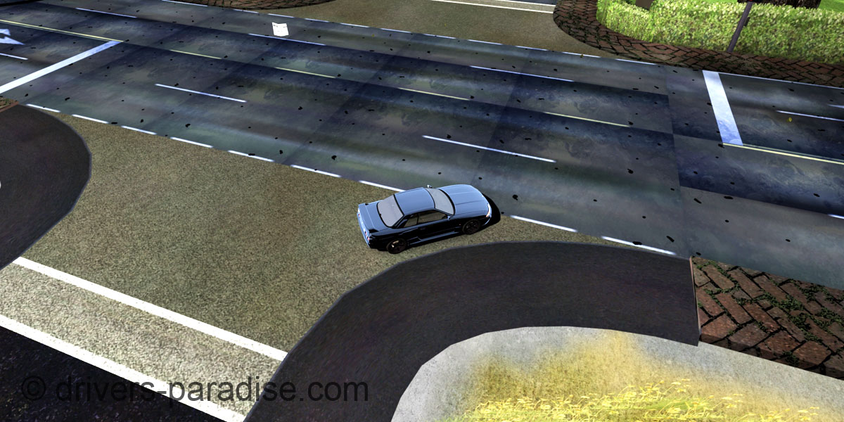 Ray sensitive Road