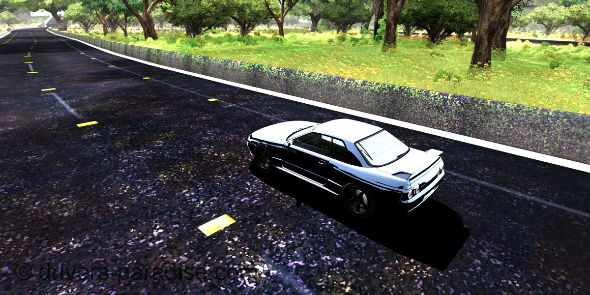 Ray sensitive Road