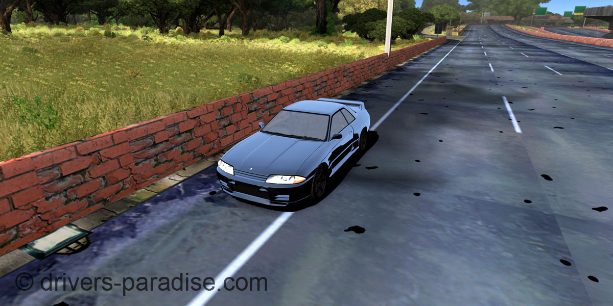 Ray sensitive Road