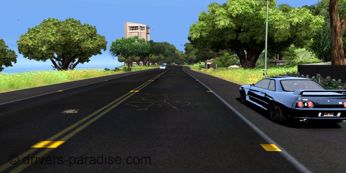 Ray sensitive Road