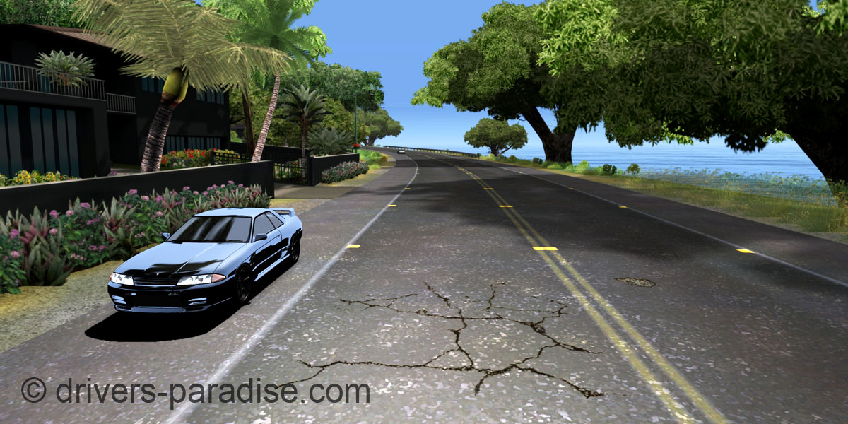 Ray sensitive Road
