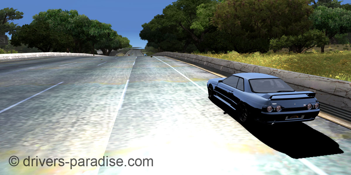 Ray sensitive Road