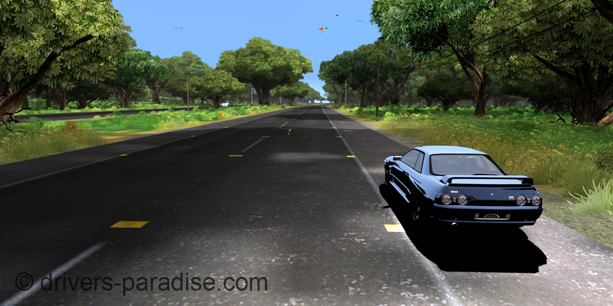Ray sensitive Road