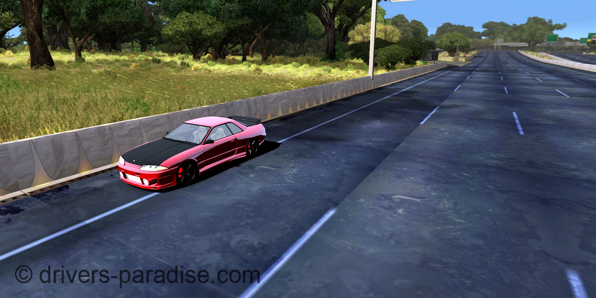 Ray sensitive Road
