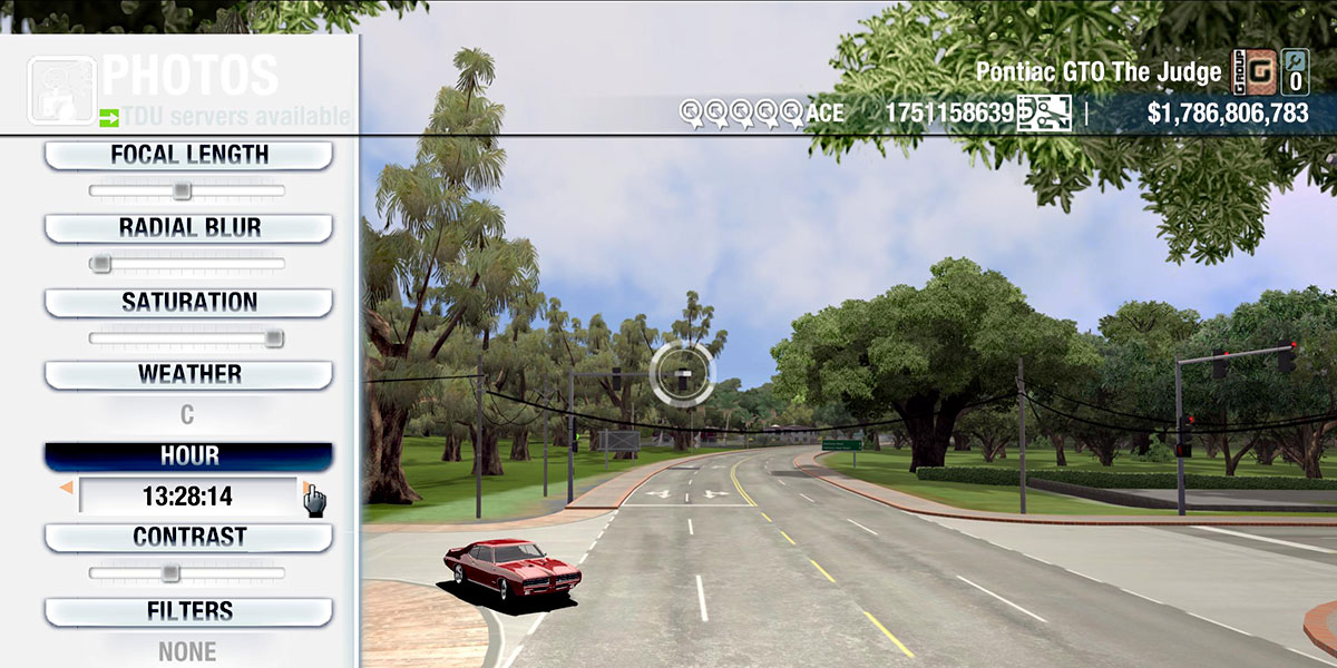 TDU Weather - No ingame HDR