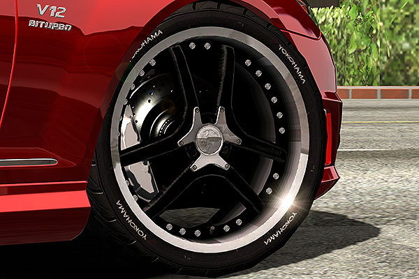 3 double spokes rims