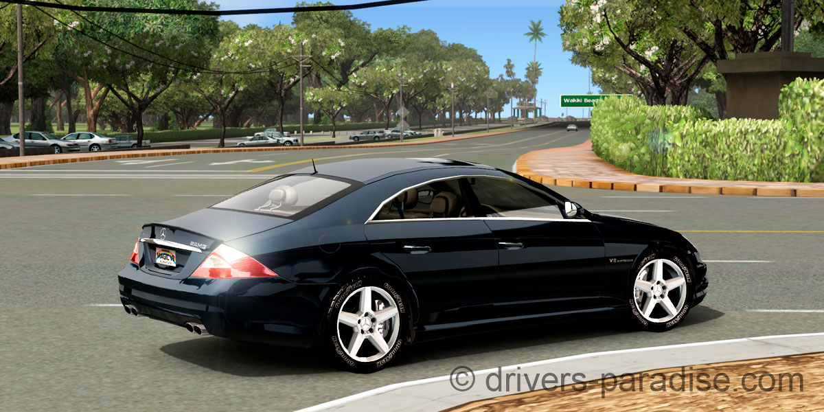 Mercedes benz cls 55 amg r CLS AMG3 F 01
